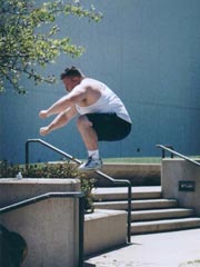Josh Bryant jumping