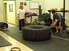 Tyre flip training