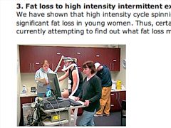 Fat loss study