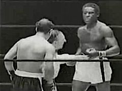 Rocky Marciano (left) vs Ezzard Charles