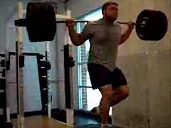 Barbell step-up