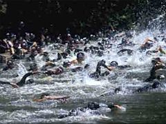 The joys of competitive open water swimming