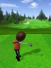 Golf - just one of the 5 sports in the Wii Sports pack
