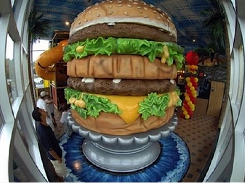 Big Mac sculpture