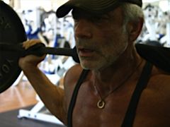 Bodybuilder Bill Friedman