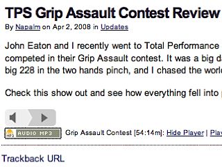 TPS Grip Assault Contest Review