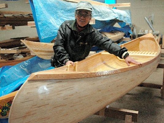 Chopstick canoe