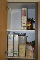 The cupboard was barer